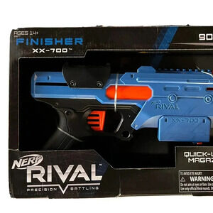 NEW Nerf Rival XX 700 Finisher Blaster + Quick Load Magazine